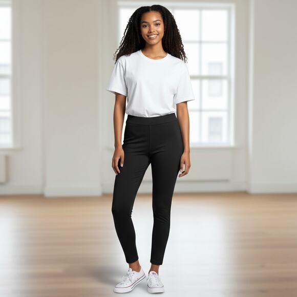 J.Crew Pixie Pant Charcoal Gray Stretch Ankle Length Leggings Size Medium - Picture 1 of 16